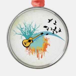 Akoestische gitaar aangepaste ornament