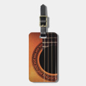 Akoestische gitaar bagagelabel (Voorkant verticaal)