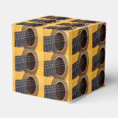 Akoestische gitaar bedankdoosjes (Achterkant)