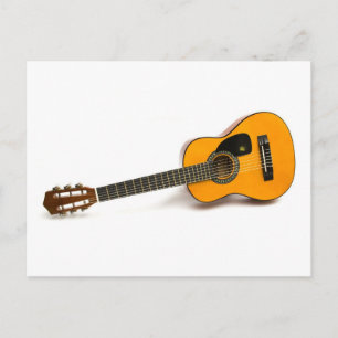 Akoestische gitaar briefkaart