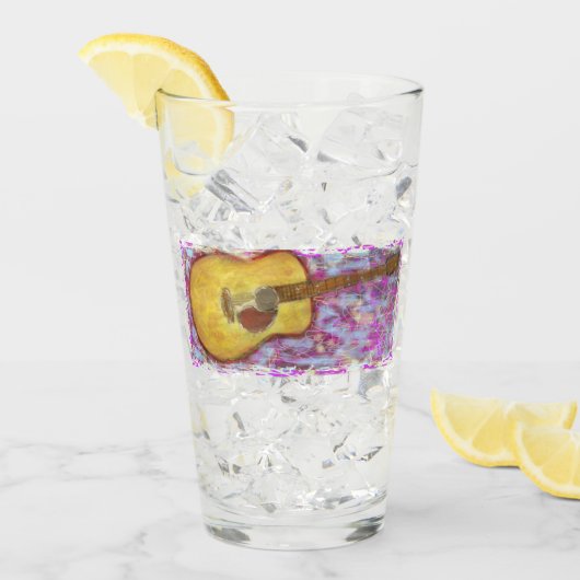 Akoestische gitaar glas (Voorkant ijs)