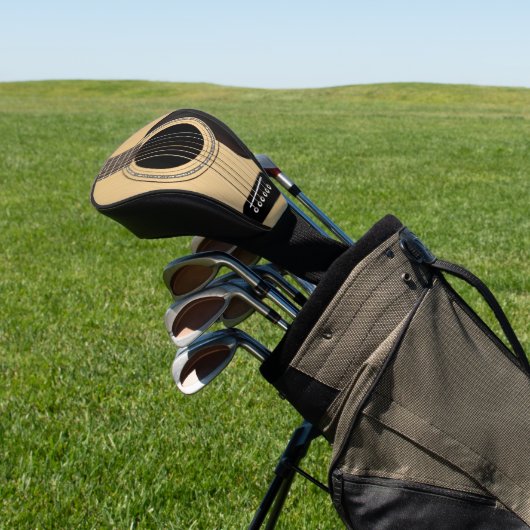 Akoestische gitaar golfheadcover (Insitu)