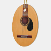 Akoestische gitaar keramisch ornament (Links)