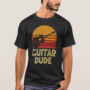 Akoestische Gitaar Kerel Speler Muzikant Idee T-shirt