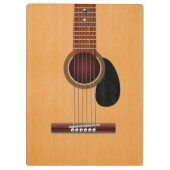 Akoestische gitaar klembord (Achterkant)