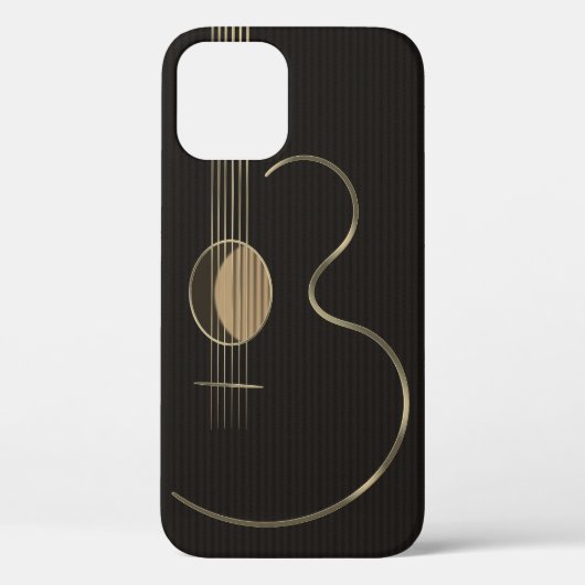 Akoestische gitaar Logo Case-Mate iPhone Case (Achterkant)