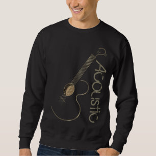 Akoestische gitaar Logo kleding Trui