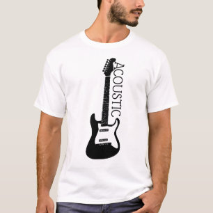 Akoestische gitaar Logo T-Shirt
