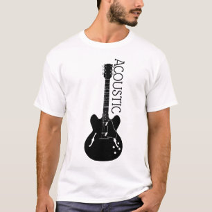Akoestische gitaar Logo T-Shirt