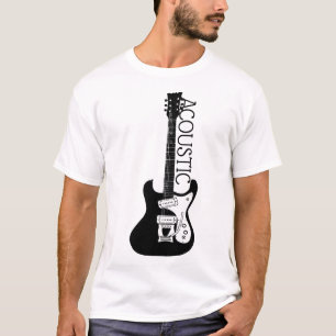 Akoestische gitaar Logo T-Shirt