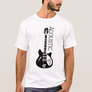 Akoestische gitaar Logo T-Shirt