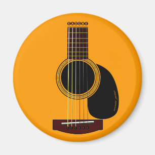 akoestische gitaar magnet magneet
