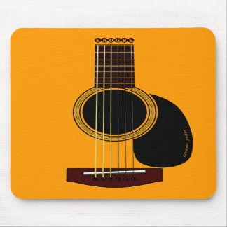 akoestische gitaar mousepad muismat