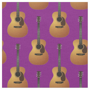 Akoestische Gitaar Muziek Musicus Kamer Decoratie Stof