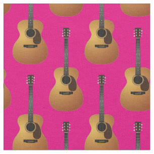 Akoestische Gitaar Muziek Muzikant Kamer Decor Roz Stof
