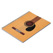 Akoestische gitaar notitieboek (Linkerzijde)