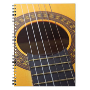 Akoestische gitaar notitieboek