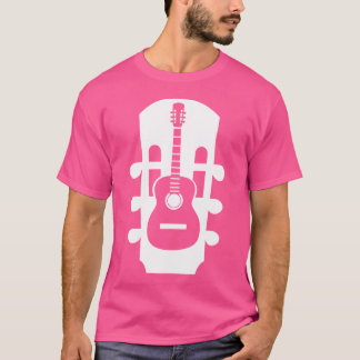 Akoestische Gitaar Ontwerp Muzikant Retro Sound Gu T-shirt