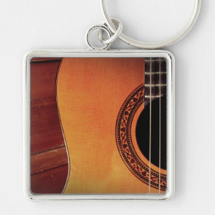 Akoestische gitaar sleutelhanger