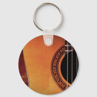 Akoestische gitaar sleutelhanger