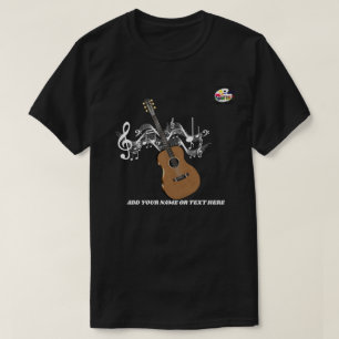 Akoestische gitaar t-shirt