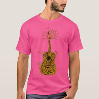 Akoestische gitaar Tree of Life gitaar speler gita T-shirt