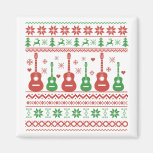 akoestische gitaar voor kerstzweten magneet