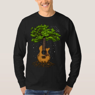 Akoestische gitaarboom t-shirt