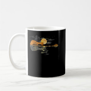 Akoestische gitaarspeler, geb. koffiemok