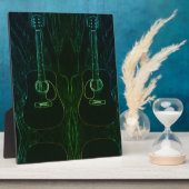 Akoestische gitaren fotoplaat (Zijkant)