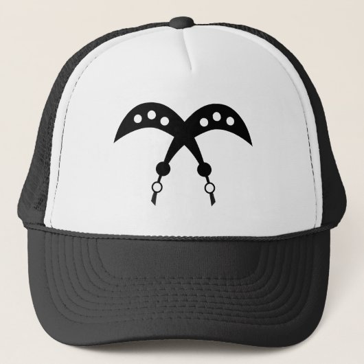 AKOFENA | Symbool Adinkra Courage en Valor Trucker Pet (Voorkant)