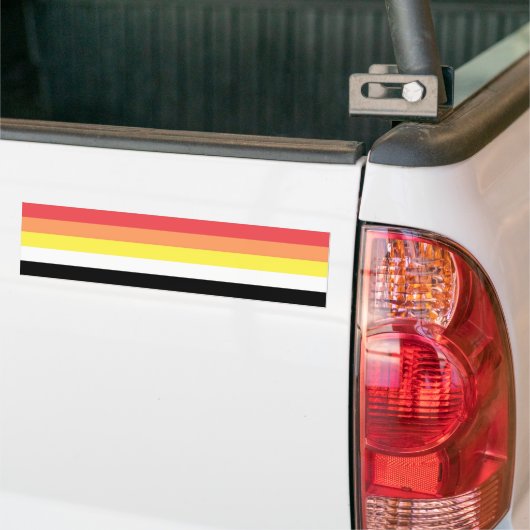 Akoisexual Akoiromantic Pride Bumpersticker (Op Truck)