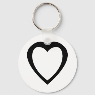 Akoma   Symbool voor patiënt- en tolerantiewit Sleutelhanger