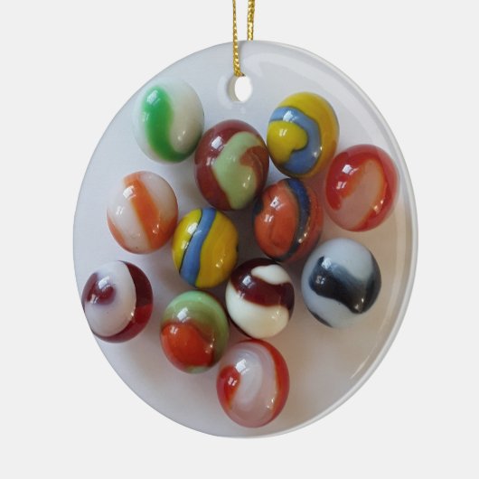 Akro Agate Kurkentrekker Glass Marbles Keramisch Ornament (Links)