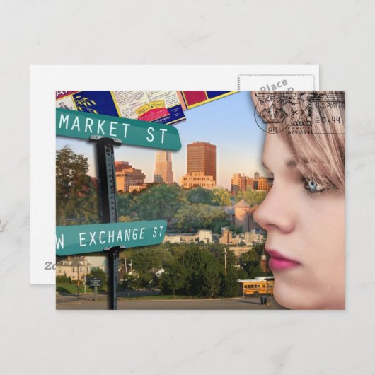 Akron 8 Pk. Carte postale (Devant / Derrière)