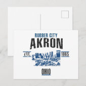 Akron Briefkaart (Voorkant / Achterkant)