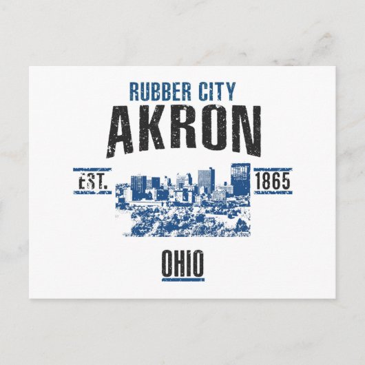 Akron Briefkaart (Voorkant)
