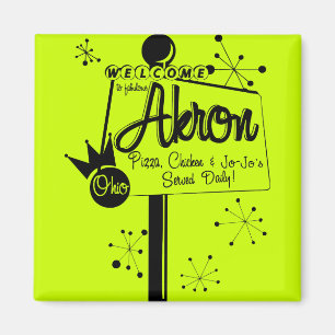 Akron Jojo's & Chicken Magneet