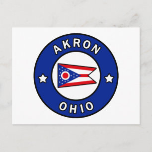 Akron Ohio Briefkaart