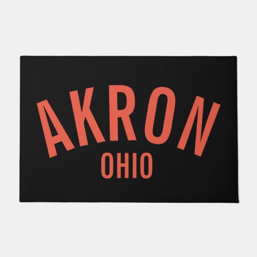 Akron, Ohio Deurmat (Voorkant)