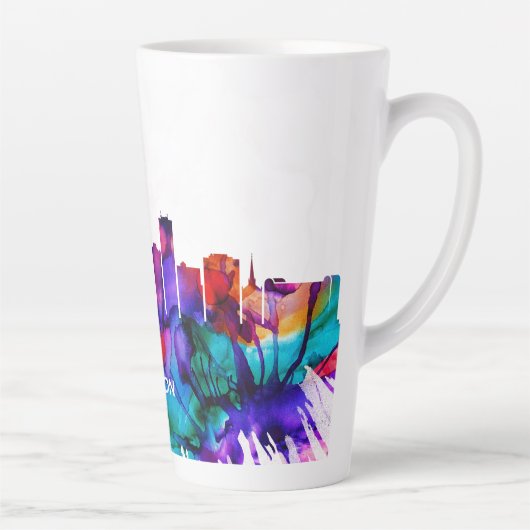 Akron Skyline Latte Mok (Rechts)