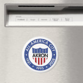 Akron tout America City Magnet (In Situ (Lave-vaisselle))