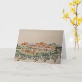 Akropolis bij Athene kaart (Gele Bloem)