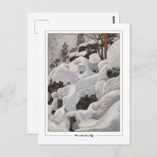 Akseli Gallen-Kallela #269 - Carte postale Art (Devant / Derrière)