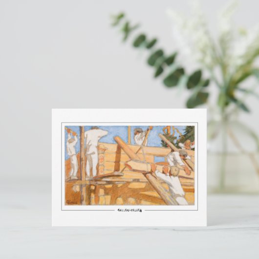 Akseli Gallen-Kallela #417 - Carte postale Art (Debout devant)