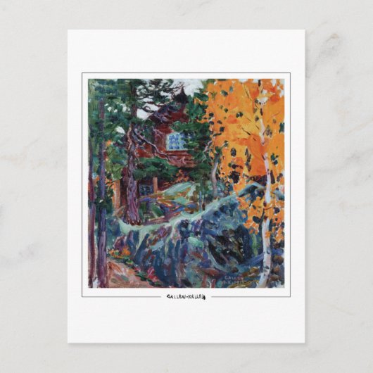 Akseli Gallen-Kallela #6 - Carte postale d'art fin (Devant)