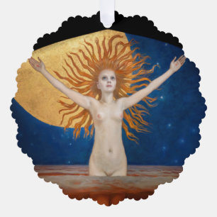 Akseli Gallen-Kallela - Ad Astra Ornament Kaart