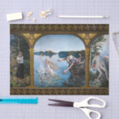 Akseli Gallen-Kallela - Aino Triptych Tissuepapier (Craft)