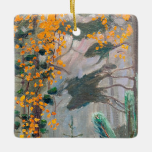 Akseli Gallen-Kallela - Autumn Forest Keramisch Ornament