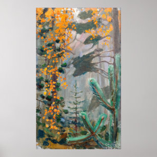 Akseli Gallen-Kallela - Autumn Forest Poster